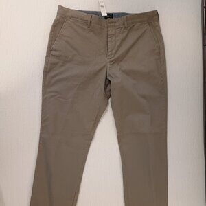 J Crew 770 Straight Chinos NWT Light Grey 34x32